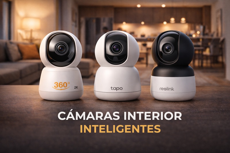 camaras interior vigilancia hogar domotica