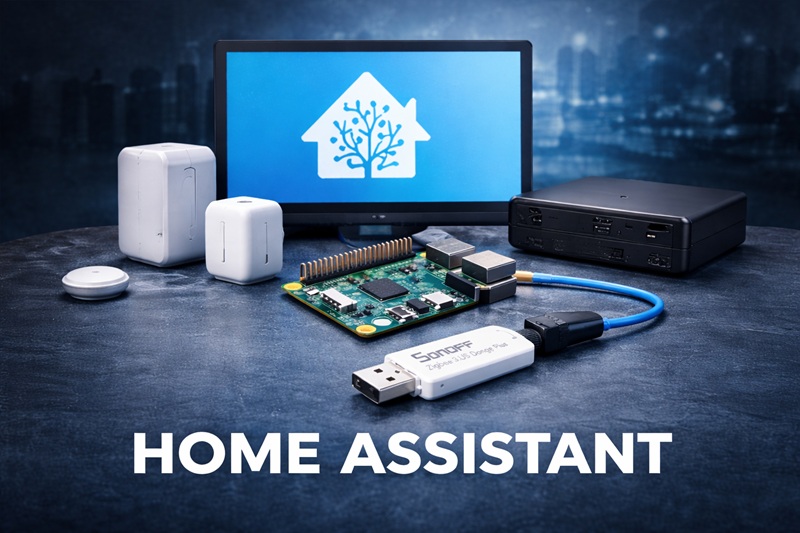 home assistant hub domotico interfaz dashboard