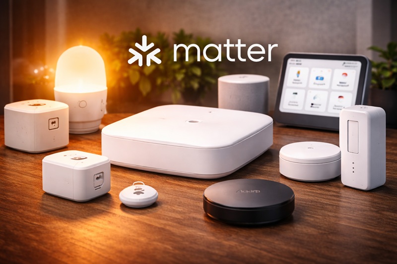 hub matter domotica protocolo matter casa inteligente