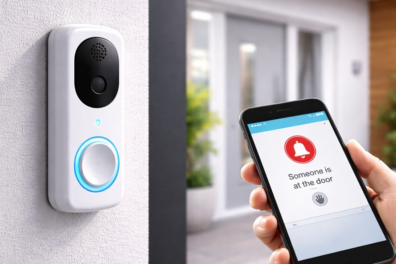 timbre inteligente audio sin camara casa